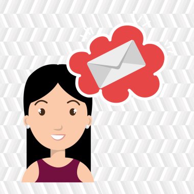 kadın düşünme oluşturma kabarcık