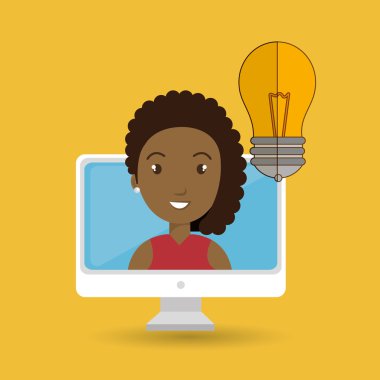 kadın düşünme oluşturma kabarcık