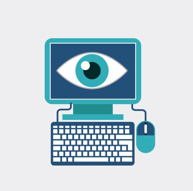 Masaüstü bilgisayar teknoloji kutsal kişilerin resmi