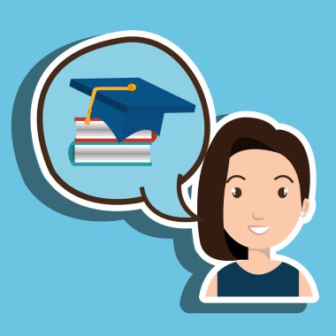 kadın düşünme oluşturma kabarcık