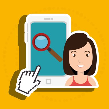 kadın düşünme oluşturma kabarcık