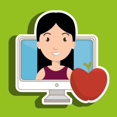 kadın düşünme oluşturma kabarcık