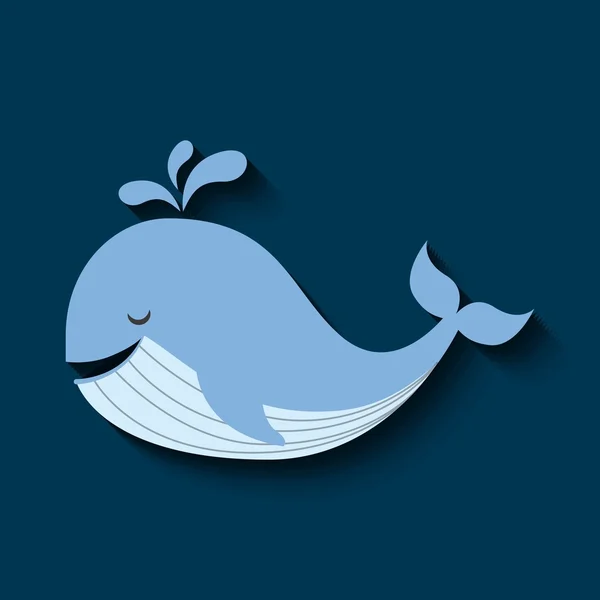 Download cute whale baby icon — Stock Vector © yupiramos #131770270