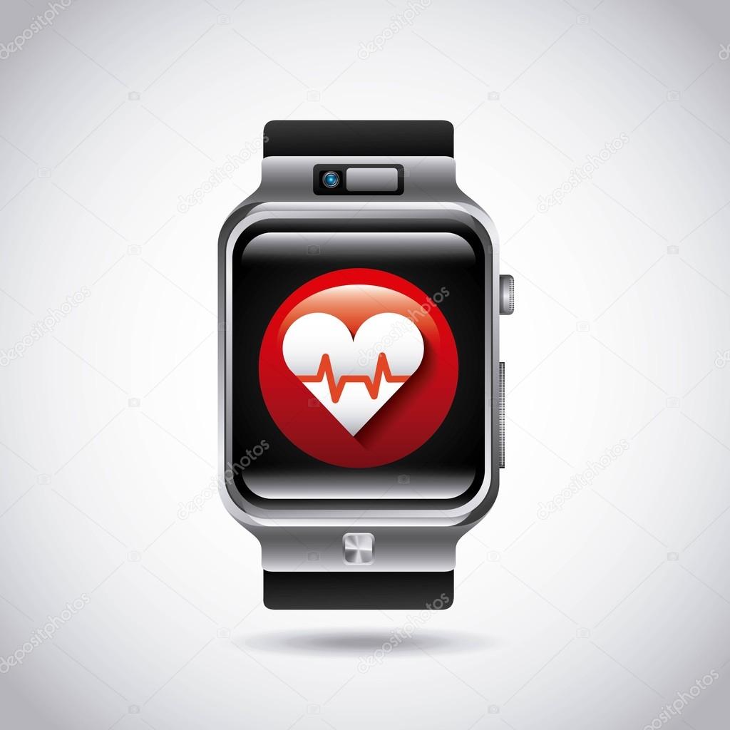 smartwatch wearable technology icon