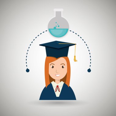 Öğrenci kadın mezuniyet eğitim