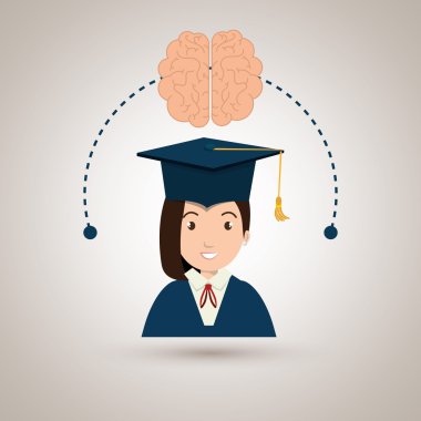 Öğrenci kadın mezuniyet eğitim