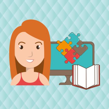 kadın pc kitap bulmaca