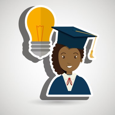 Öğrenci kadın mezuniyet eğitim