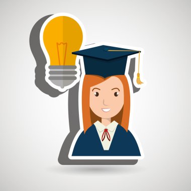 Öğrenci kadın mezuniyet eğitim