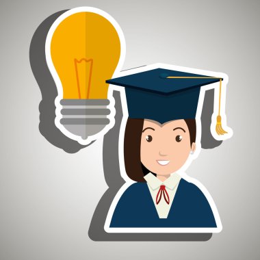 Öğrenci kadın mezuniyet eğitim