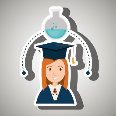 Öğrenci kadın mezuniyet eğitim