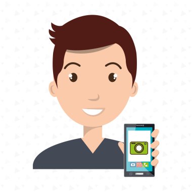 adam cep telefonu kamera görüntüleri