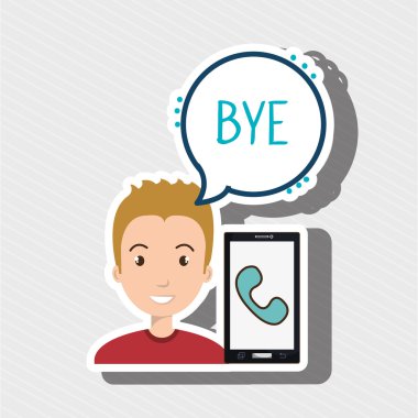 adam akıllı telefon kabarcık telefon