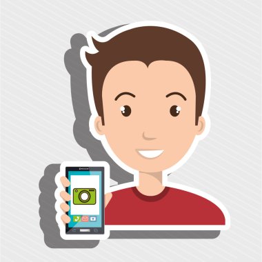 adam cep telefonu kamera görüntüleri