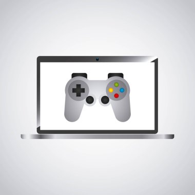 dizüstü bilgisayar teknolojisi simgesi