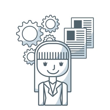 iş kişi ile küme satır kutsal kişilerin resmi