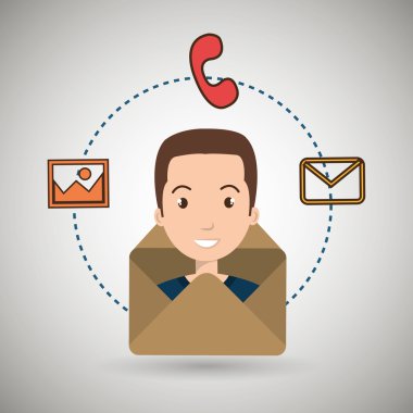 adam çizgi film e-posta telefon