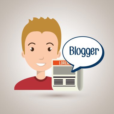 adam karikatür blogger web