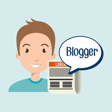 adam karikatür blogger web
