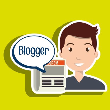 adam karikatür blogger web
