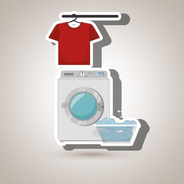 çamaşır makinesi giysiler deterjan