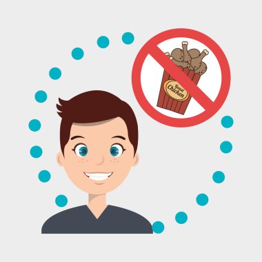 adam karikatür lokanta yasaktır