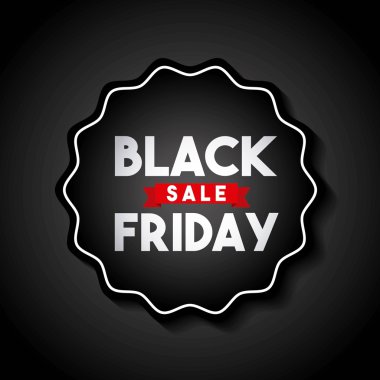 Kara Cuma indirim posteri