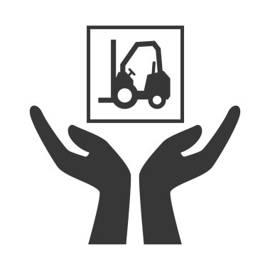 paket simgeleri ile el