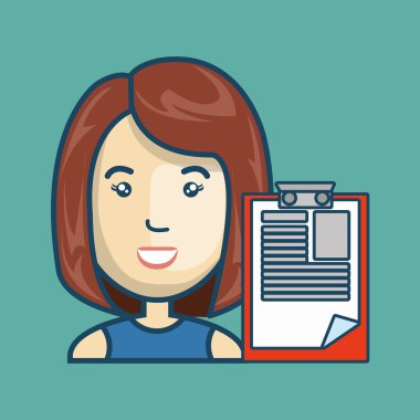 Avatar kadın gülümsüyor