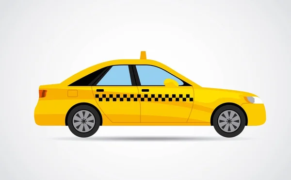 Servicio de taxi transporte público — Vector de stock