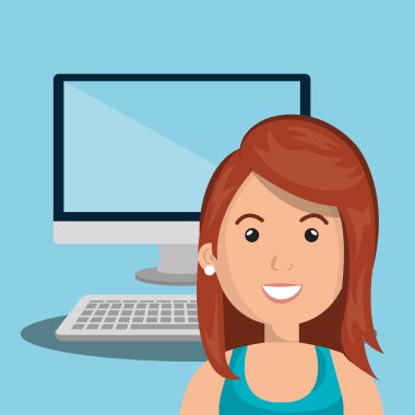 Avatar kadın gülümsüyor