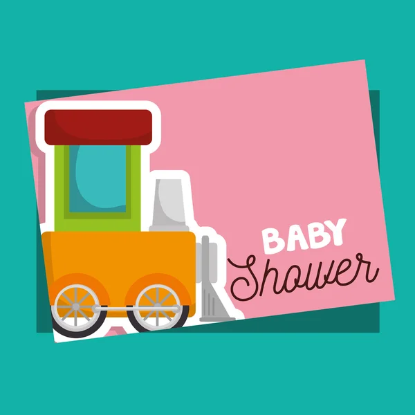 Babydusche — Stockvektor