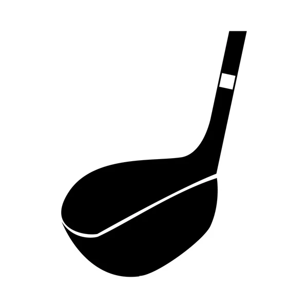 Ícone de equipamento de clube de golfe — Vetor de Stock