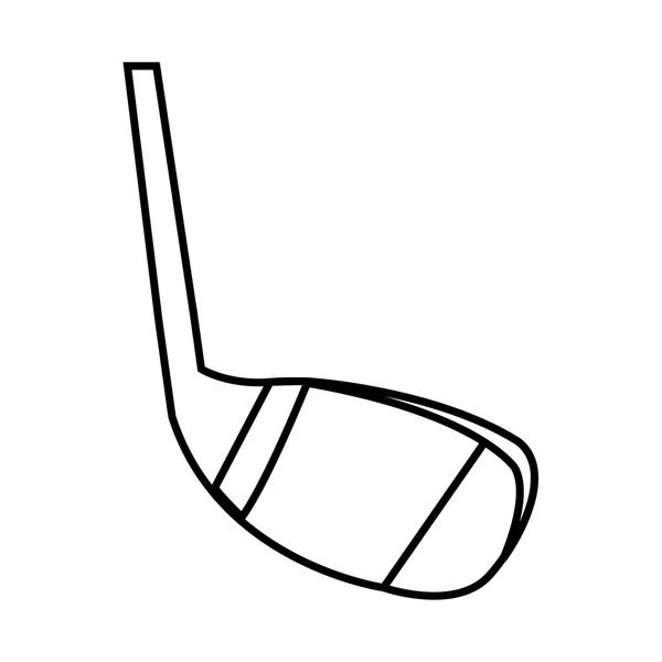 Значок обладнання гольф-клубу — стоковий вектор