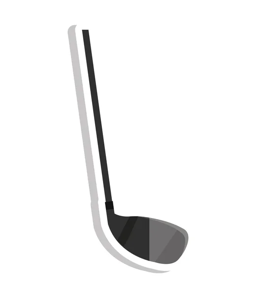 Golf club equipment icon — Stock Vector