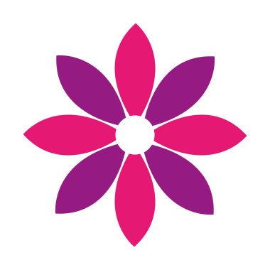 güzel çiçek sevimli simgesi