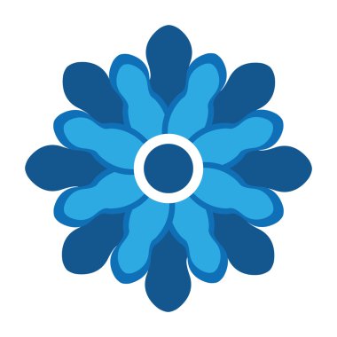 güzel çiçek sevimli simgesi