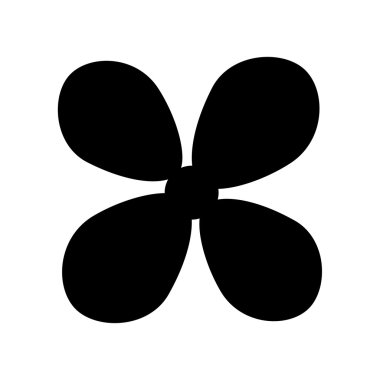 güzel çiçek şirin tek renkli simge