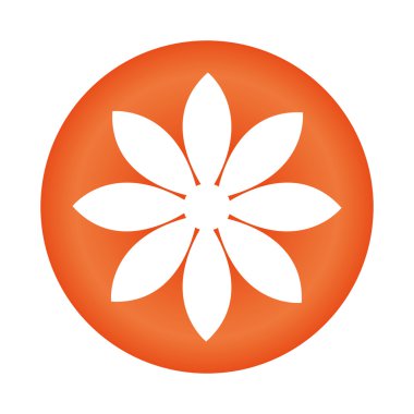 güzel çiçek sevimli simgesi