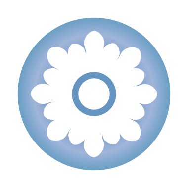 güzel çiçek sevimli simgesi