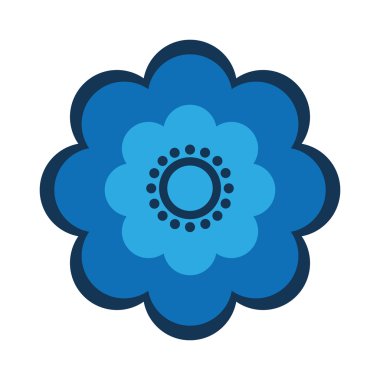 güzel çiçek sevimli simgesi