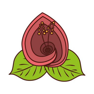 güzel çiçek sevimli simgesi