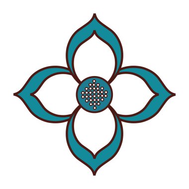 güzel çiçek sevimli simgesi