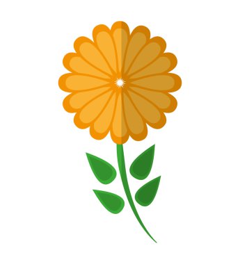 güzel çiçek sevimli simgesi