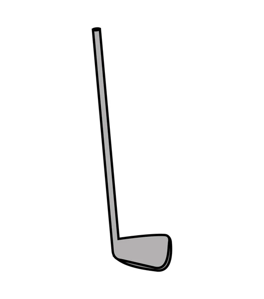 Golf club utrustning ikonen — Stock vektor