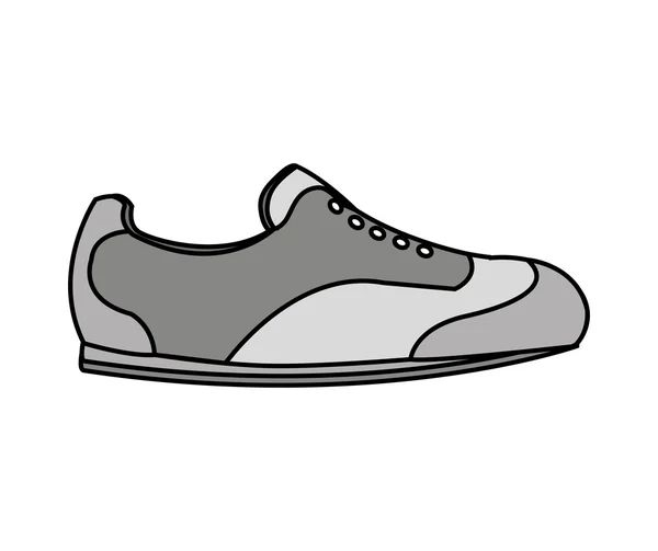 Zapatos golf equipo especial icono — Vector de stock