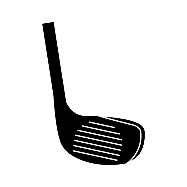 Pictogram van de apparatuur van de golfclub — Stockvector