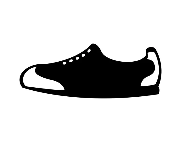 Schoenen golf speciale apparatuur pictogram — Stockvector