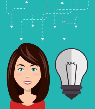 Avatar kadın gülümsüyor