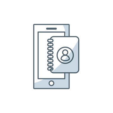 sosyal medya simge ile Smartphone